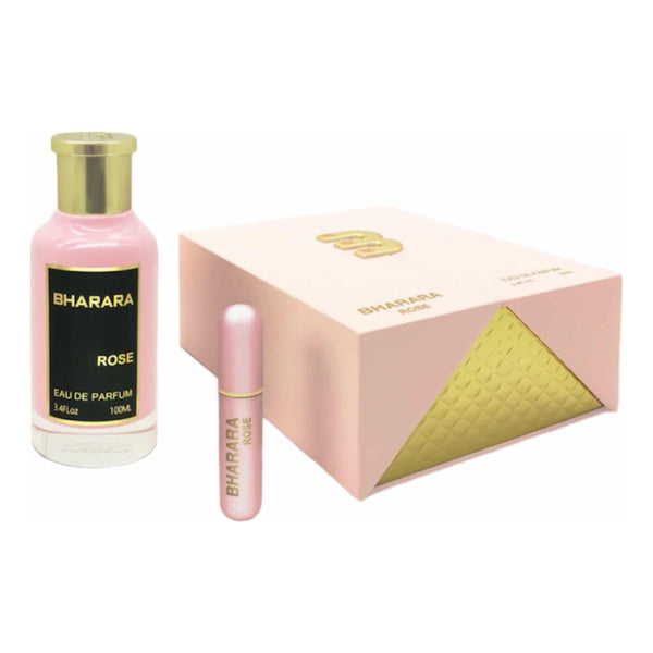 Bharara Rose Parfum Fragrancia Original Para Mujeres Aroma De Rosa Y Ámbar