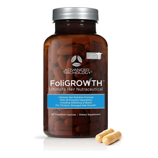 Vitamina Para Crecimiento Del Cabello FoliGrowth 90 Capsulas