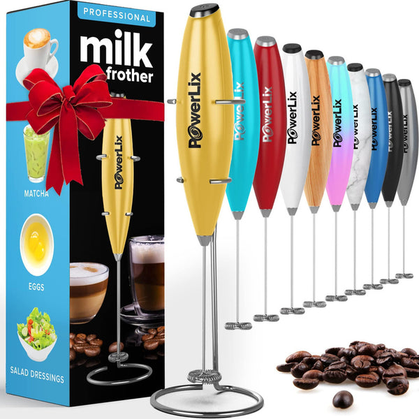 Espumador De Leche Powerlix Deluxe Portátil Inalámbrico