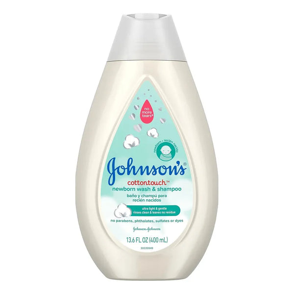 Johnsons Baby Bano Y Champu Para Recien Nacidos 400 Ml Libre De Parabenos