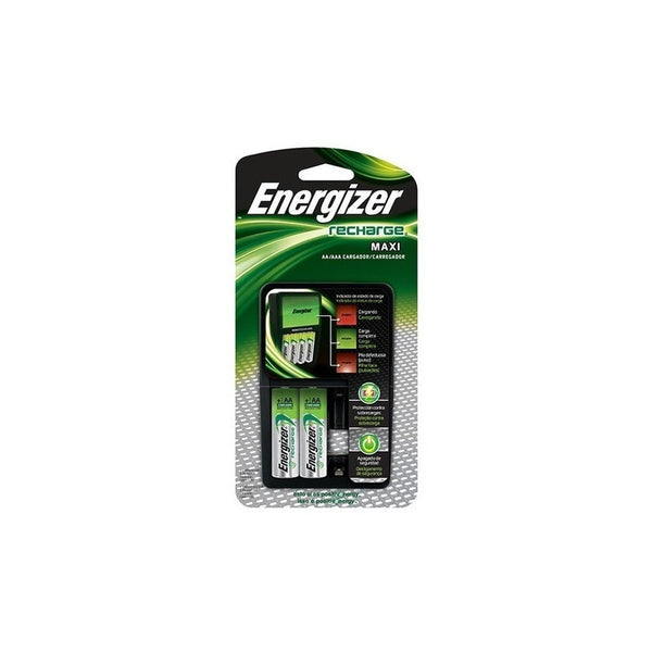 Cargador Energizer Maxi Para Baterías AA Y AAA Con Pilas Incluidas