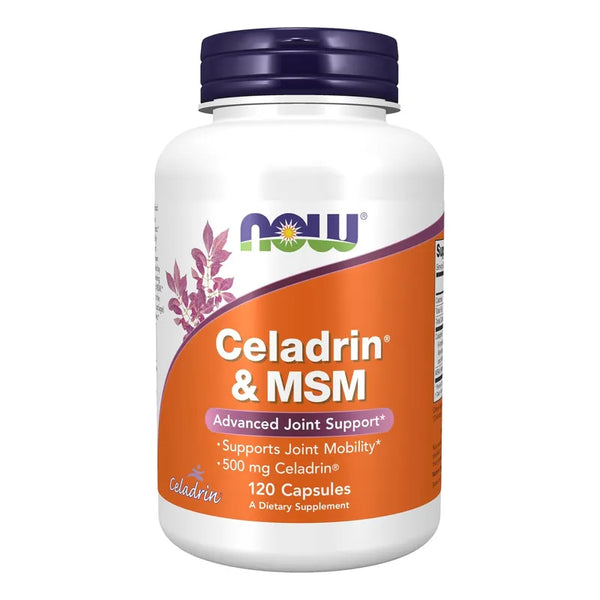 Celadrin Msm 500 Mg Soporte Articular Avanzado 120 Cápsulas