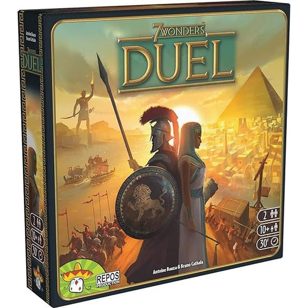 Juego De Mesa 7 Wonders Duelo Estrategia Y Diversión En 30 Minutos