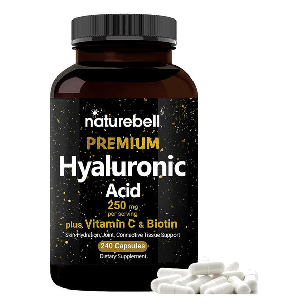 Suplemento Acido Hialuronico 250mg Y Vitamina C 200 Capsulas