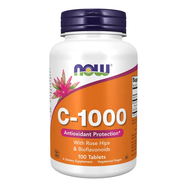 Vitamina C 1000mg Con Escaramujos Y Bioflavonoides Protección Antioxidante