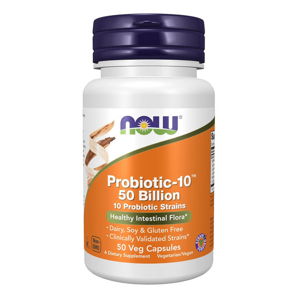 Probioticos 50 Billones 10 Cepas Formula Premium Vegana