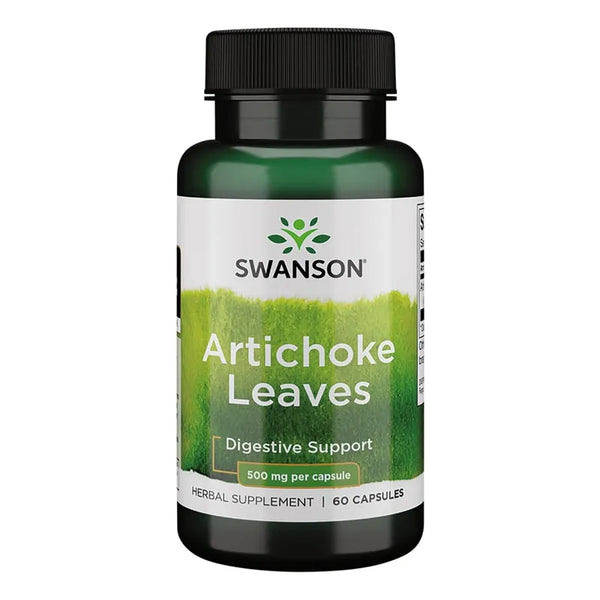 Cápsulas De Hojas De Alcachofa 500mg 60 Unidades Para Digestión Eficiente