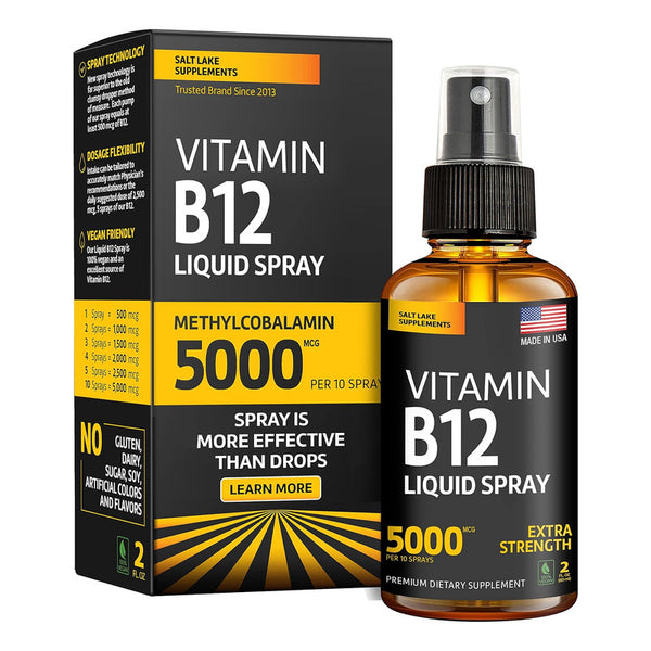 Vitamina B12 Sublingual 5000 Mcg Aumento De Energia Y Metabolismo