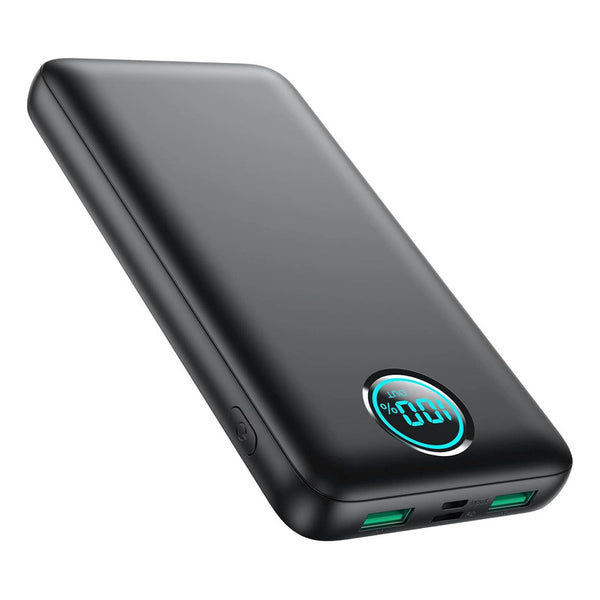Banco De Energía Portátil 30800mah Carga Rápida LCD Y Triple Salida