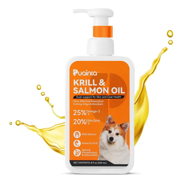 Aceite De Pescado Para Perros Suplemento De Omega3 Con Piel Saludable