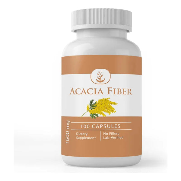 Cápsulas De Fibra De Acacia Pura 100 Unidades Envío Gratis Aprovecha Ahora
