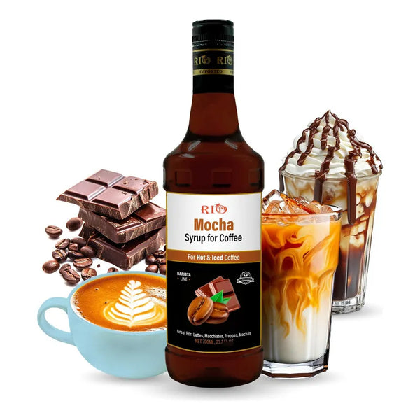 Café Moca Sabor Chocolate Jarabe De Café Artesanal Ideal Bebidas Frías