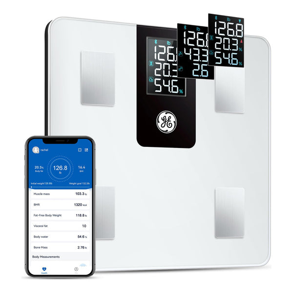 Bascula Inteligente De Grasa Corporal Ge Smart Con Bluetooth Y App