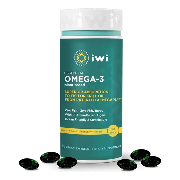 Capsulas Omega 3 De Algas Epa Dha Veganas Salud Cerebro Corazon