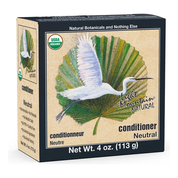 Tinte Neutro Para Cabello 113g Ingredientes Botánicos Light Mountain