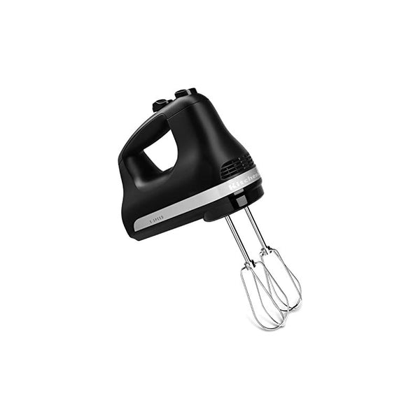 Batidora De Mano Kitchenaid Khm512bm De 5 Velocidades Negra Compacta Y Ligera
