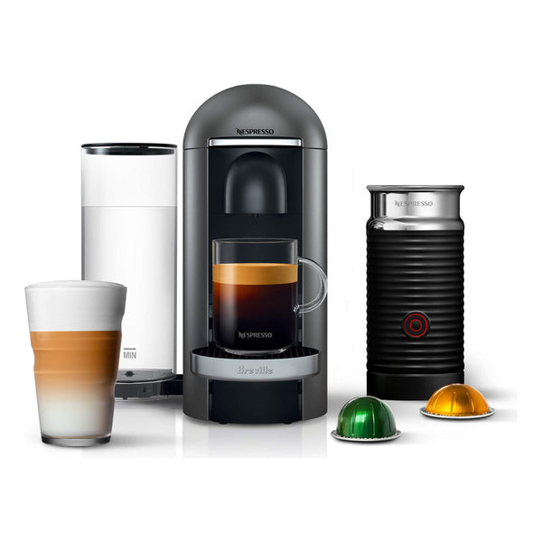 Máquina De Café Y Espresso Nespresso Vertuoplus Deluxe Con Aeroccino De Breville