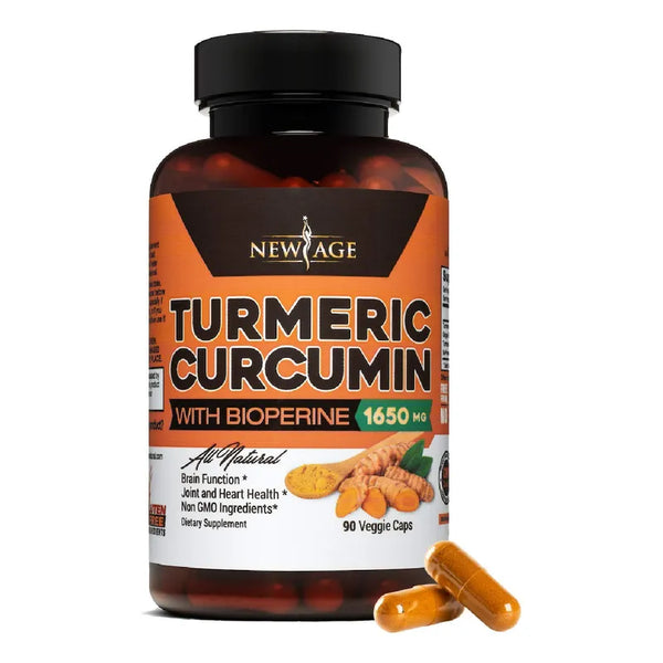 Capsulas Curcumina Potente Con Bioperina Nueva Formula Mejor Absorcion