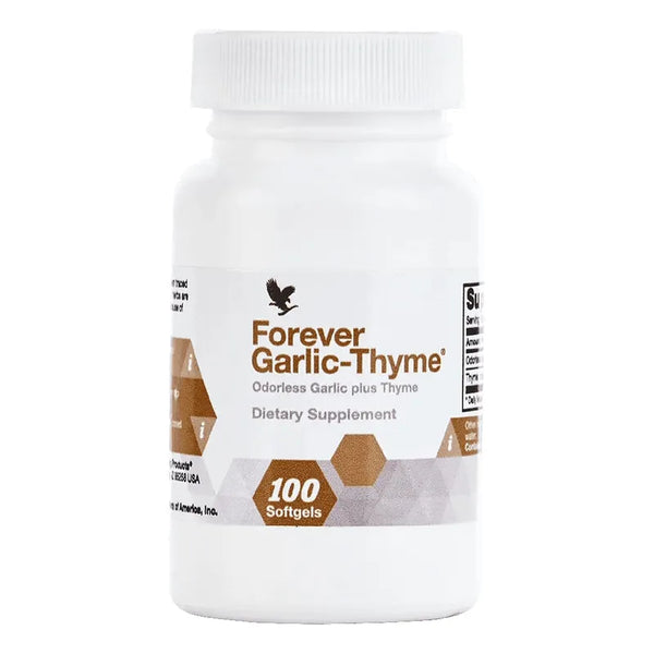 Capsulas Blandas Ajo Y Tomillo Forever Living 1000 Mg Salud Y Bienestar