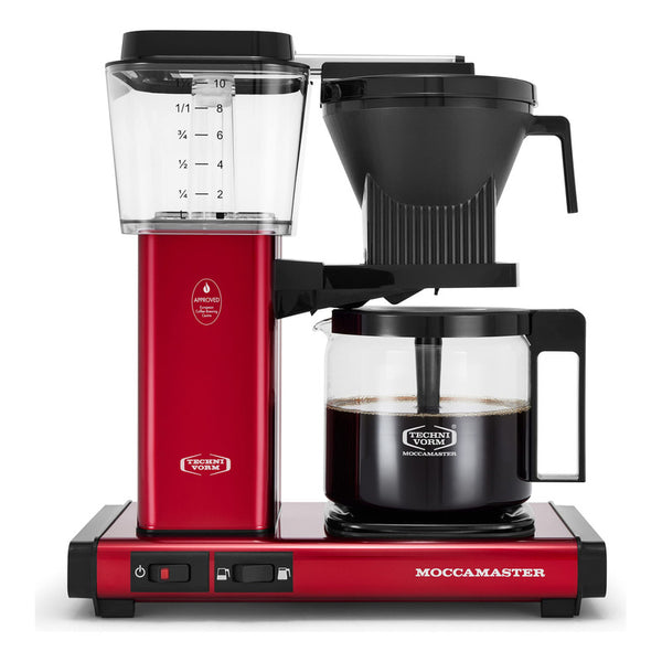 Cafetera Moccamaster Kbgv Select Roja Capacidad 10 Tazas Cafe Perfecto