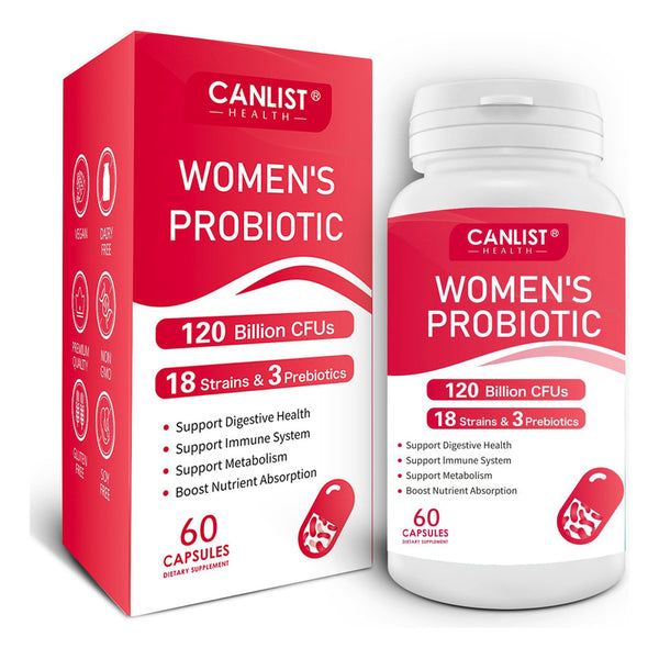 Probióticos Para Mujeres 120 Mil Millones Ufc Salud Digestiva Y Femenina
