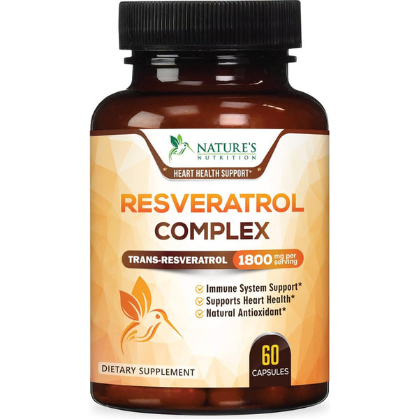 Resveratrol 1800 Mg Antioxidante Fuerte Salud Envejecimiento Japonés