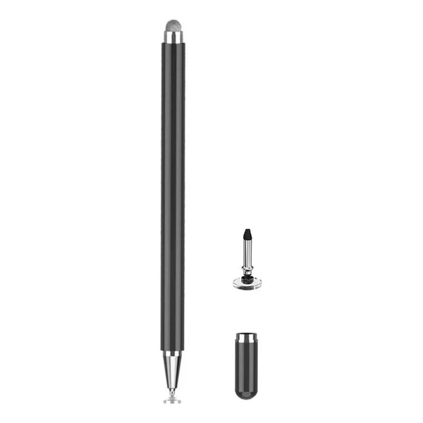 Lápiz Táctil Negro Compatible Para Tablets Y Teléfonos Ahorra Tiempo Y Dinero