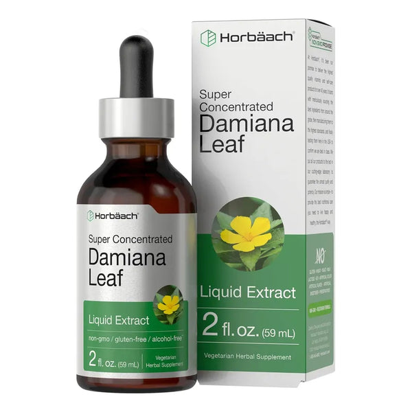 Tintura De Hierbas Damiana 60ml Superconcentrado Apoya Bienestar General