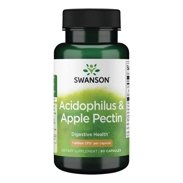 Capsulas Acidophilus Y Pectina De Manzana 90 Unidades Salud Digestiva