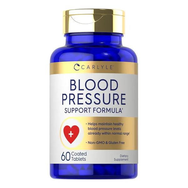 Capsulas Apoyo Presion Arterial Formula Vegetariana Carlyle 60 Unidades
