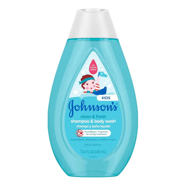 Champú Y Gel Infantil Sin Sulfatos Johnson's Kids Clean & Fresh