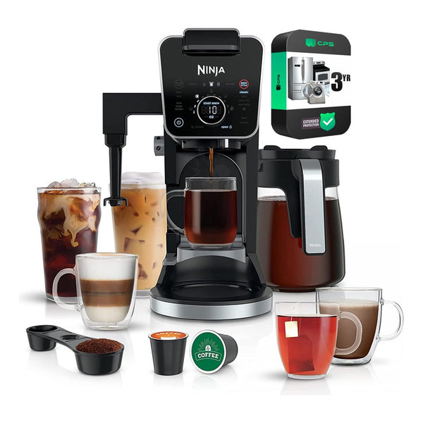 Cafetera Ninja Cfp301 Dualbrew Pro 12 Tazas Cafe Suave Y Versatil