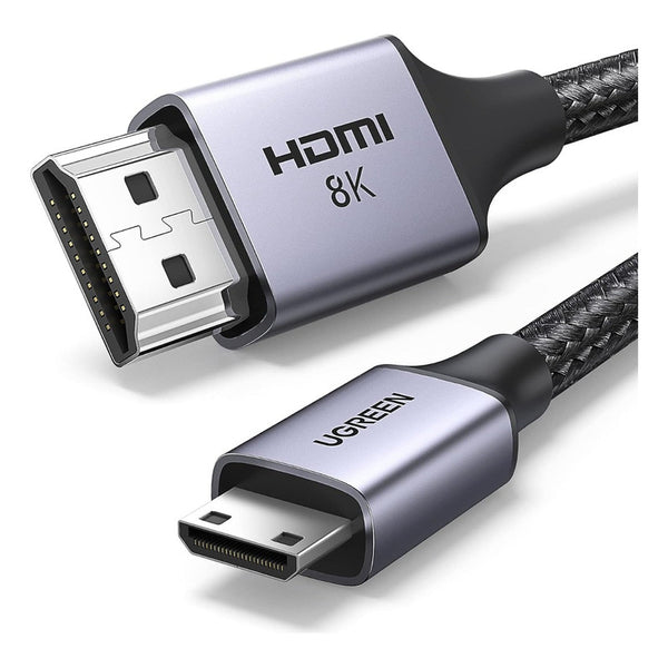 Cable Mini Hdmi A Hdmi 2.1 8k 2 Metros Maximiza Tu Experiencia Visual Y Sonora