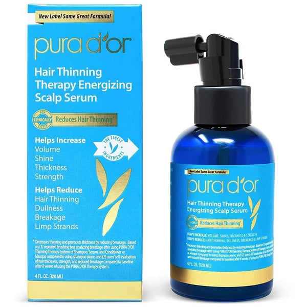 Pura Dor Revitalizador Suero Energizante Para Cuero Cabelludo Y Cabello Fresco