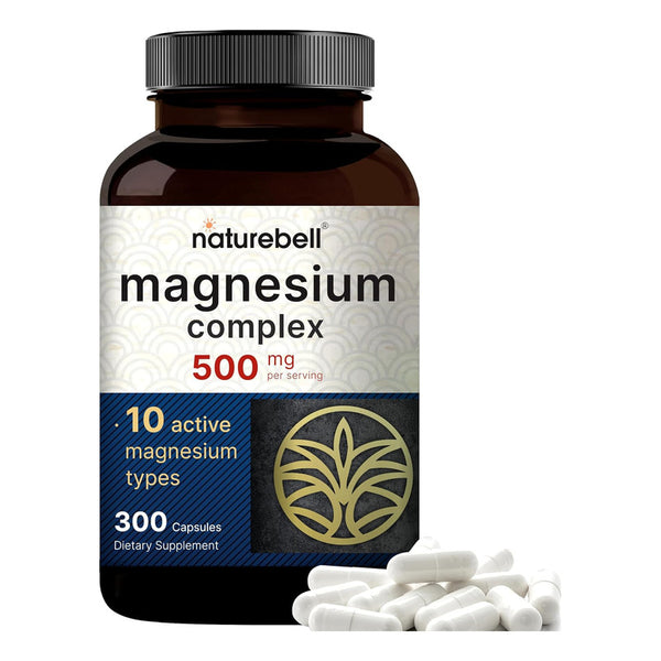 Magnesio Complex 500mg NatureBell Mejora Tu Energía Y Bienestar