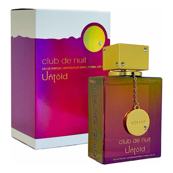 Armaf Club De Nuit Untold Perfume Unisex Con Notas Amaderadas Frescas