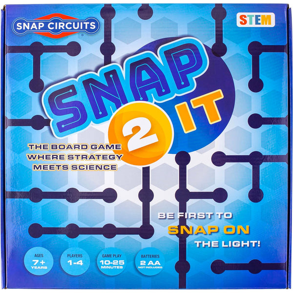 Snap Circuits SNAP 2 IT Juego de Mesa Educativo Para Niños 7 Años En Adelante