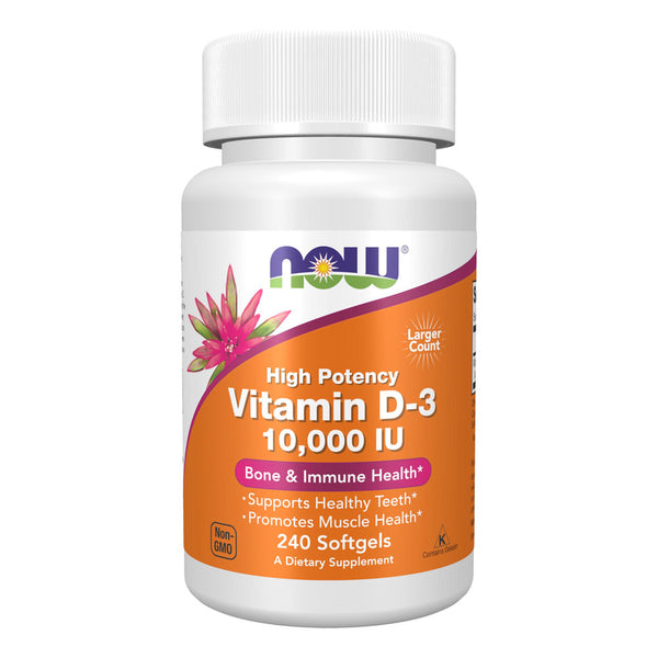 Vitamina D3 10000 Ui Capsulas Blandas 240 Unidades Potencia Extra