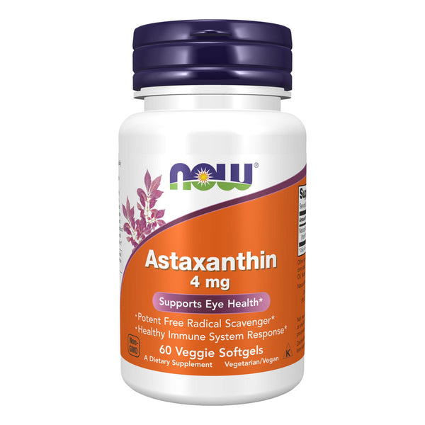 Astaxantina 4 Mg Proteccion Celular Antioxidante 30 Capsulas