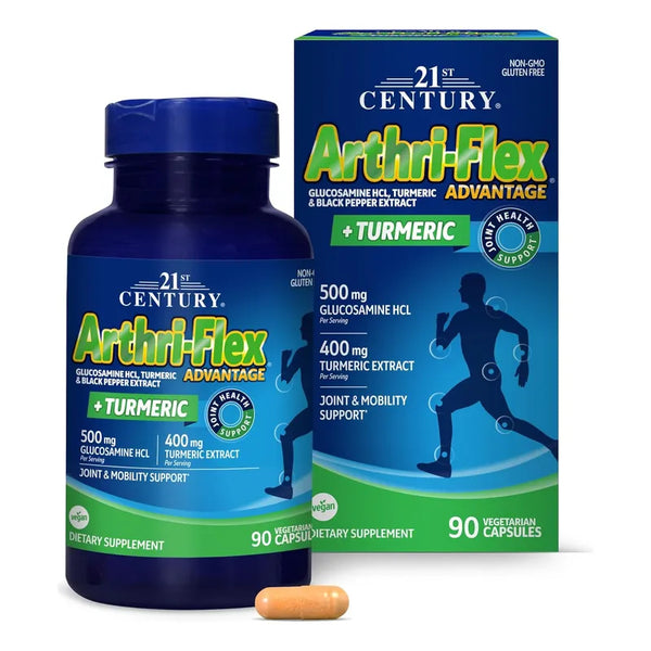 Capsulas Curcuma 21st Century Arthur Flex Lo Mejor Para Tus Articulaciones
