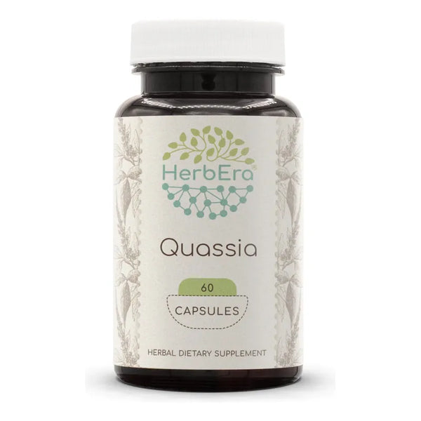 Capsulas De Quassia Silvestre 500 Mg Corteza Seca 60 Unidades