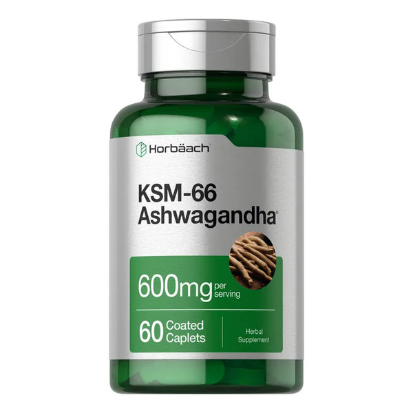 Capsulas Ashwagandha 600mg Con L-teanina Veganas 60 Unidades