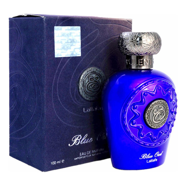 Lattafa Perfumes Blue Oud Fragancia Ambar Amaderada Unisex Frescura Duradera