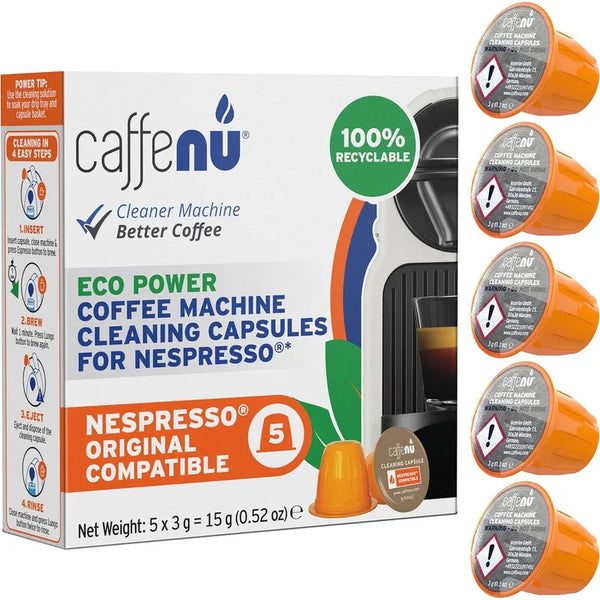 Capsulas Limpiadoras Nespresso Cafeteras Original Caffenu