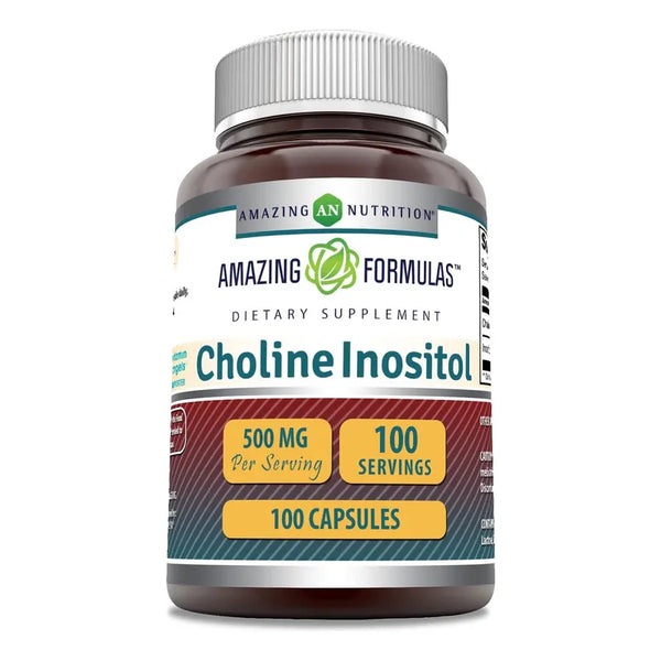 Capsulas De Colina E Inositol 500 Mg Porcion 100 Ud Modelo Premium