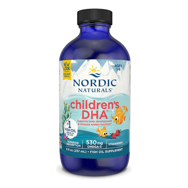 Dha Omega 3 Para Niños Nordic Naturals Sabor Fresa Absorcion Optima