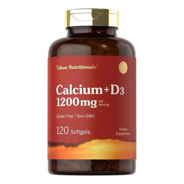Calcio 1200 Mg Con Vitamina D3 120 Capsulas Blandas Tahoe