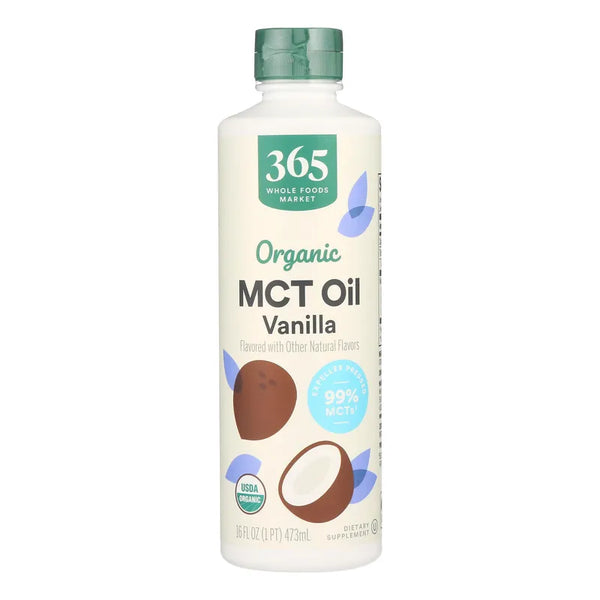 Aceite De Vainilla Mct 473 Ml 100 Natural Saludable Y Delicioso