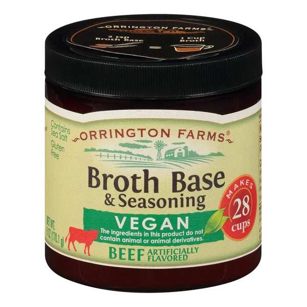 Base De Caldo De Res Vegano Orrington Farms 6 Oz Sin Gluten