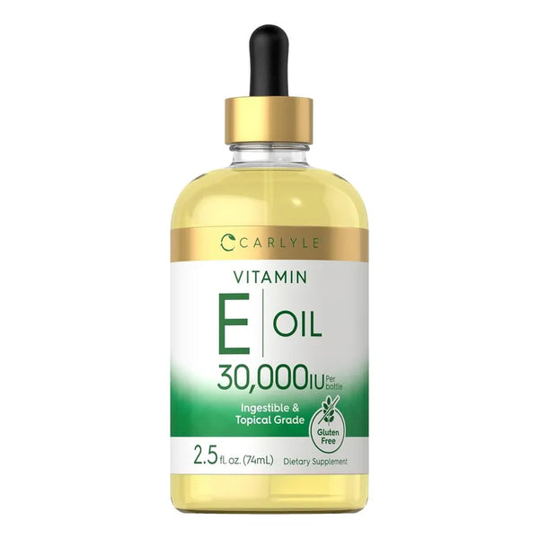 Aceite De Vitamina E Carlyle 30000 Ui Hidratante Y Ingestible